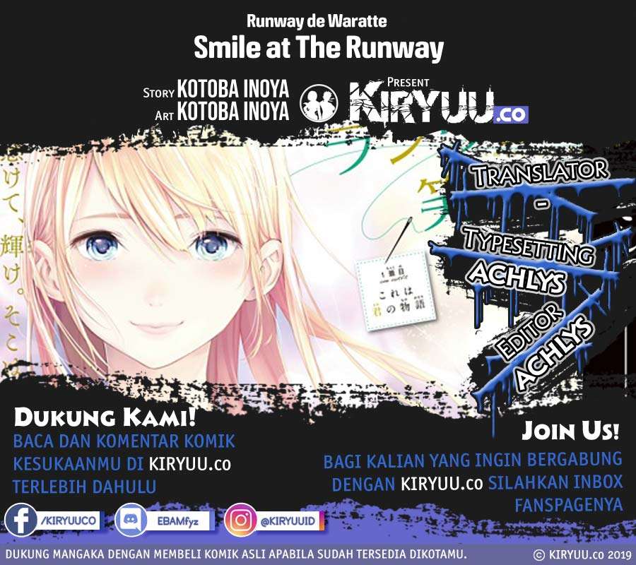 Baca Komik Runway de Waratte Chapter 41 Gambar 1