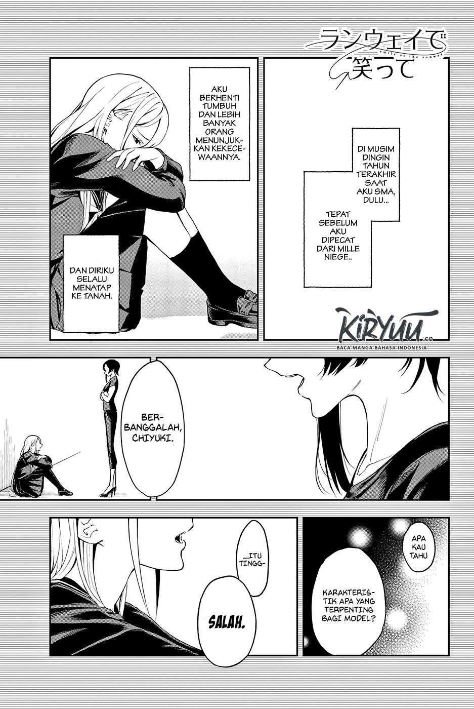 Baca Manga Runway de Waratte Chapter 37 Gambar 2