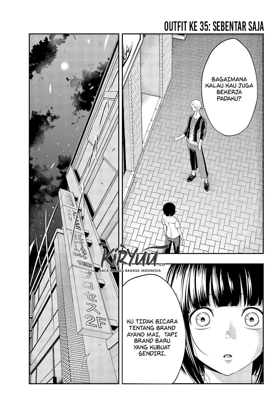Baca Manga Runway de Waratte Chapter 35 Gambar 2