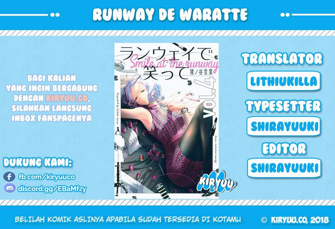 Baca Komik Runway de Waratte Chapter 25 Gambar 1