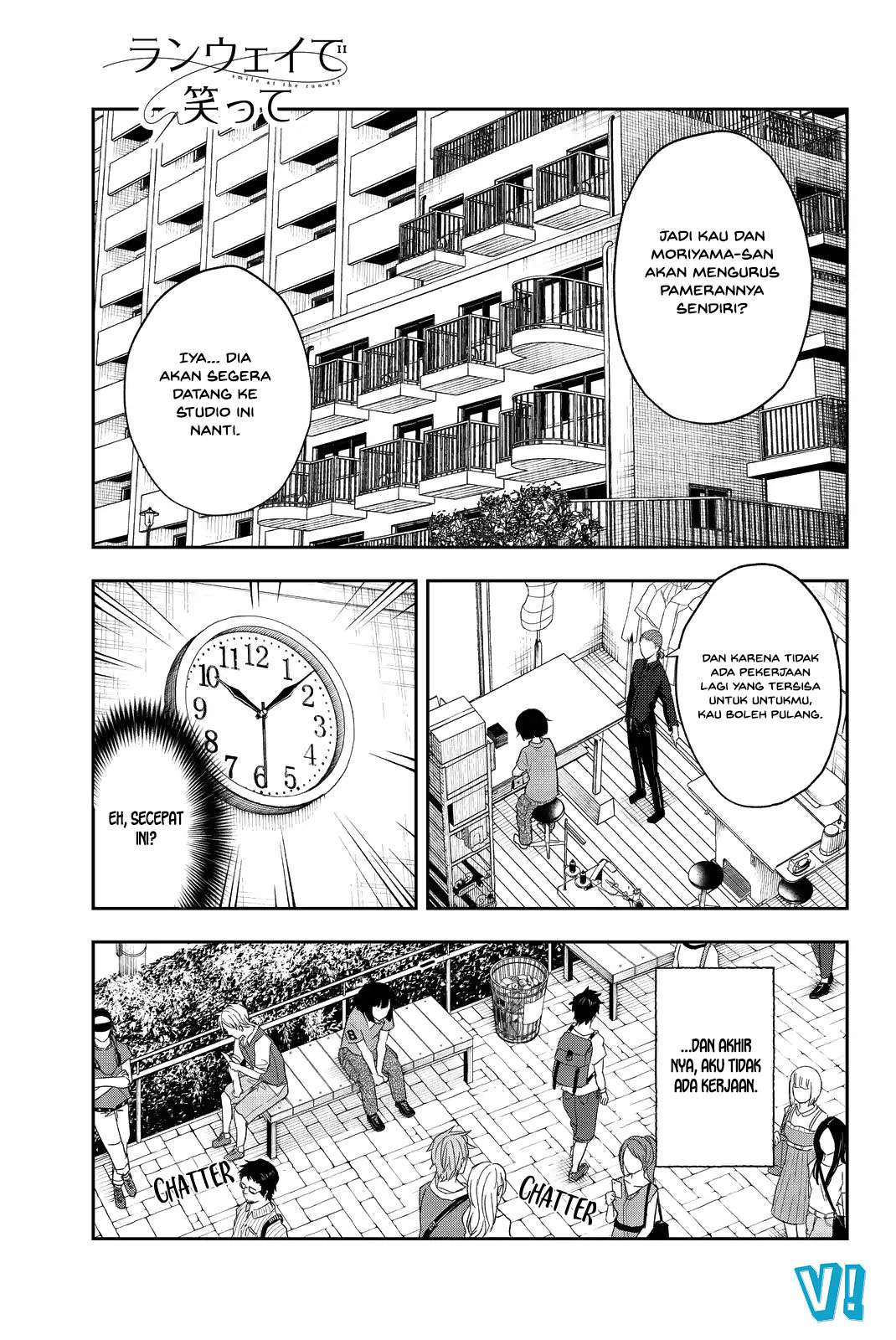 Baca Manga Runway de Waratte Chapter 17 Gambar 2