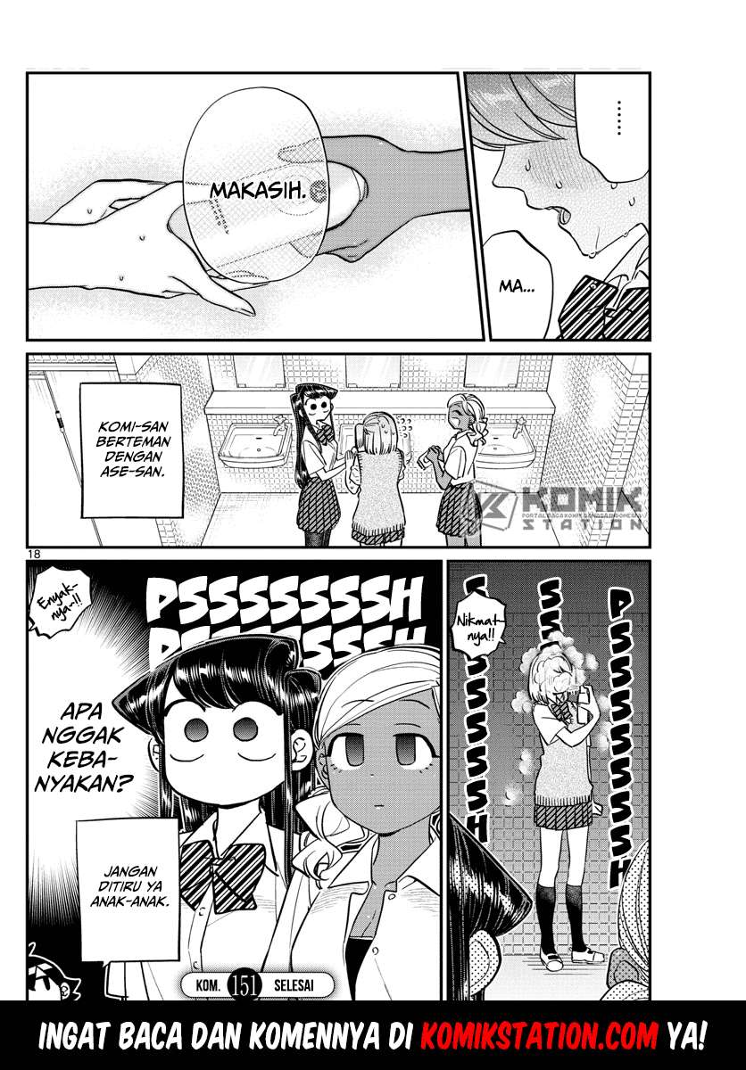 Komi-san wa Komyushou Desu Chapter 151 Gambar 14