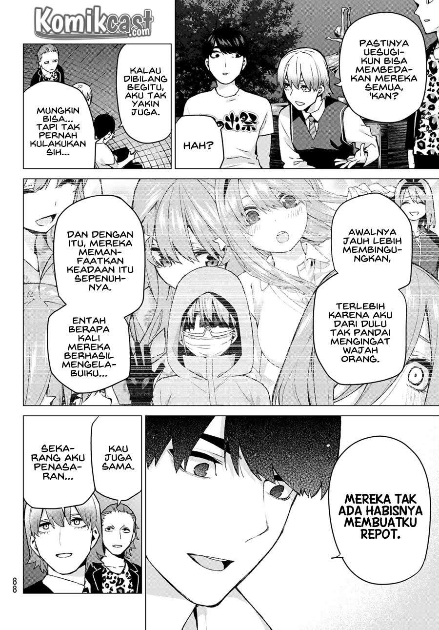 Go-toubun no Hanayome Chapter 113 Gambar 5