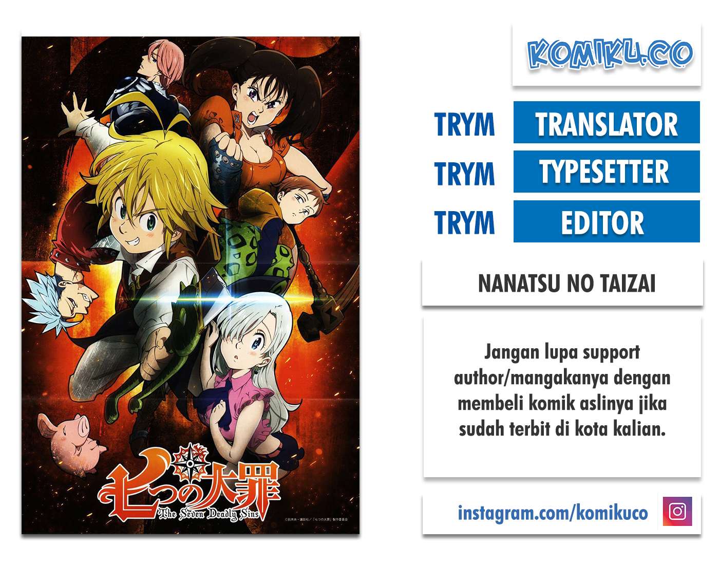 Baca Komik Nanatsu no Taizai Chapter 335 Gambar 1