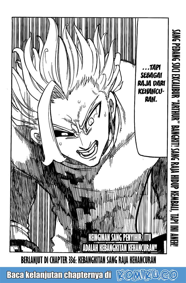 Nanatsu no Taizai Chapter 335 Gambar 23