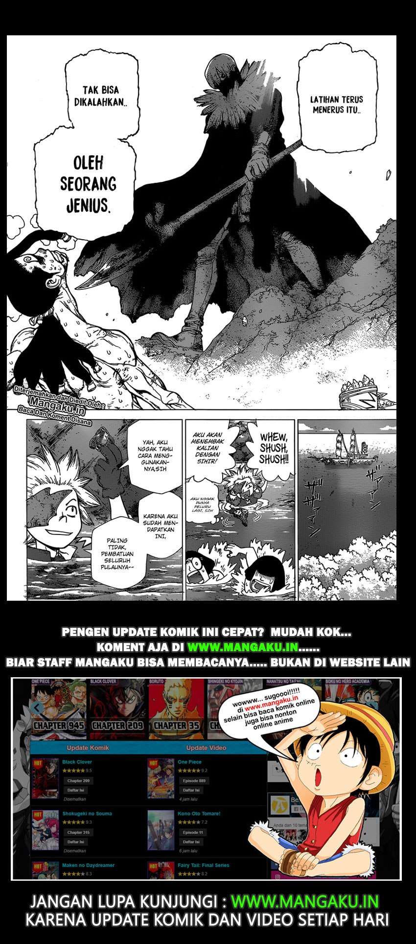 Dr. Stone Chapter 132 Gambar 17