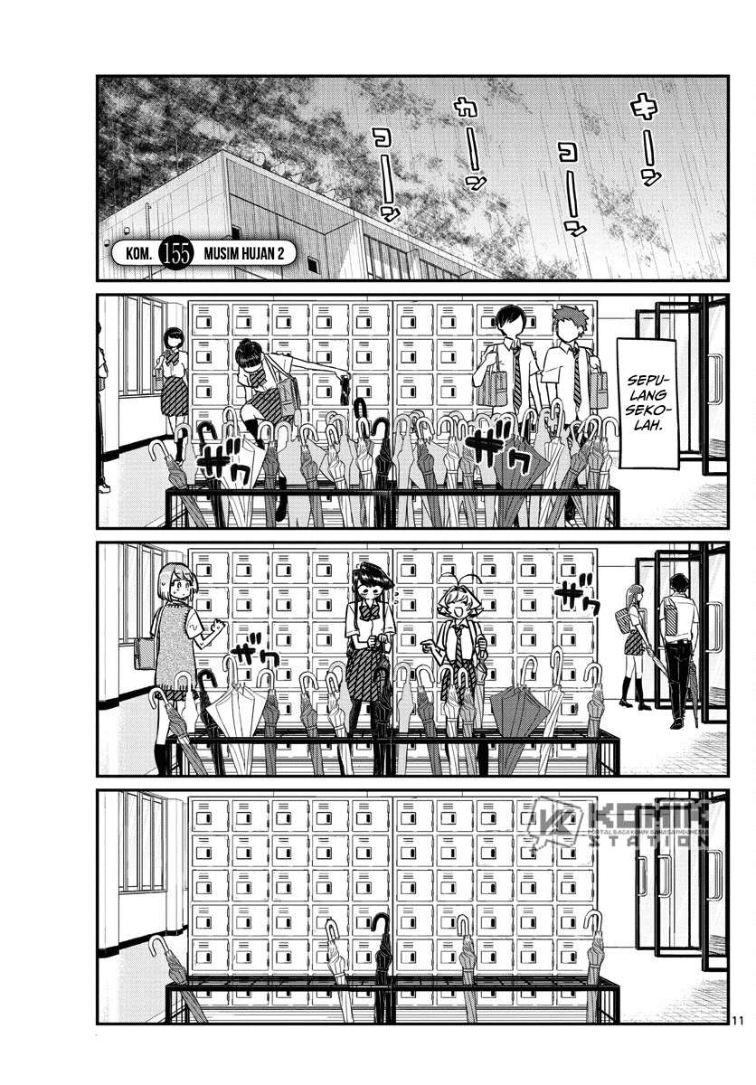 Baca Manga Komi-san wa Komyushou Desu Chapter 155 Gambar 2