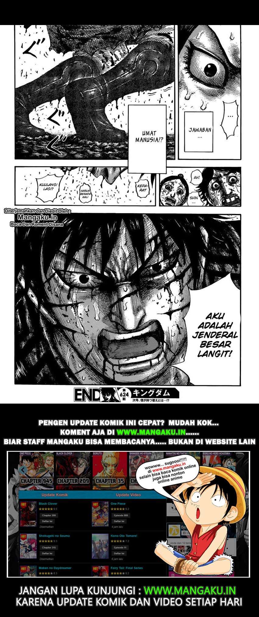 Kingdom Chapter 624 Gambar 20