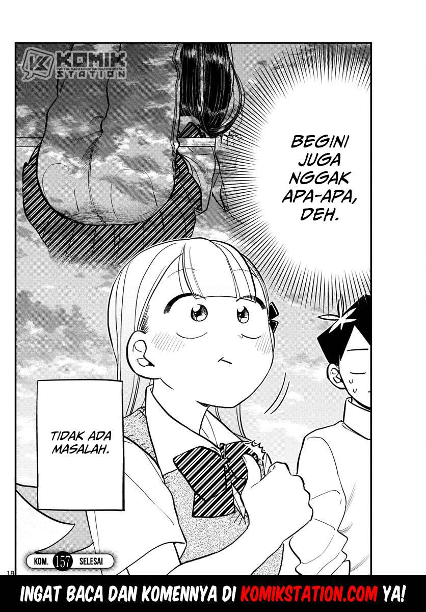 Komi-san wa Komyushou Desu Chapter 157 Gambar 9