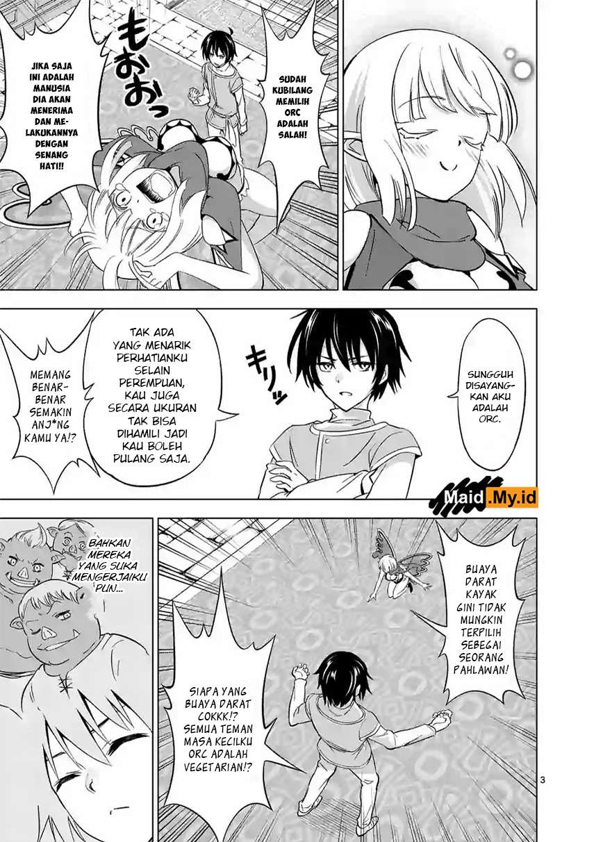 Shijou Saikyou Orc-san no Tanoshii Tanetsuke Harem Zukuri Chapter 7 Gambar 6