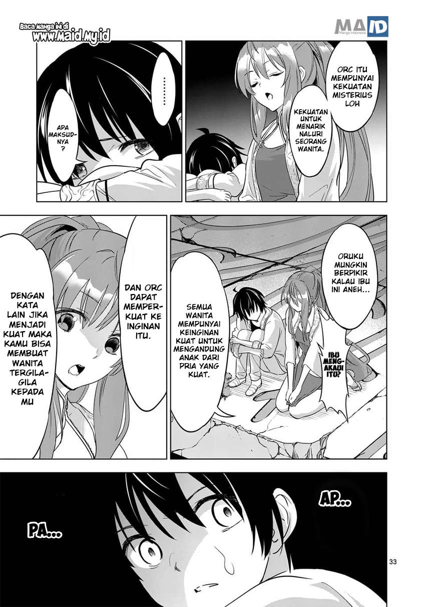 Shijou Saikyou Orc-san no Tanoshii Tanetsuke Harem Zukuri Chapter 1 Gambar 35