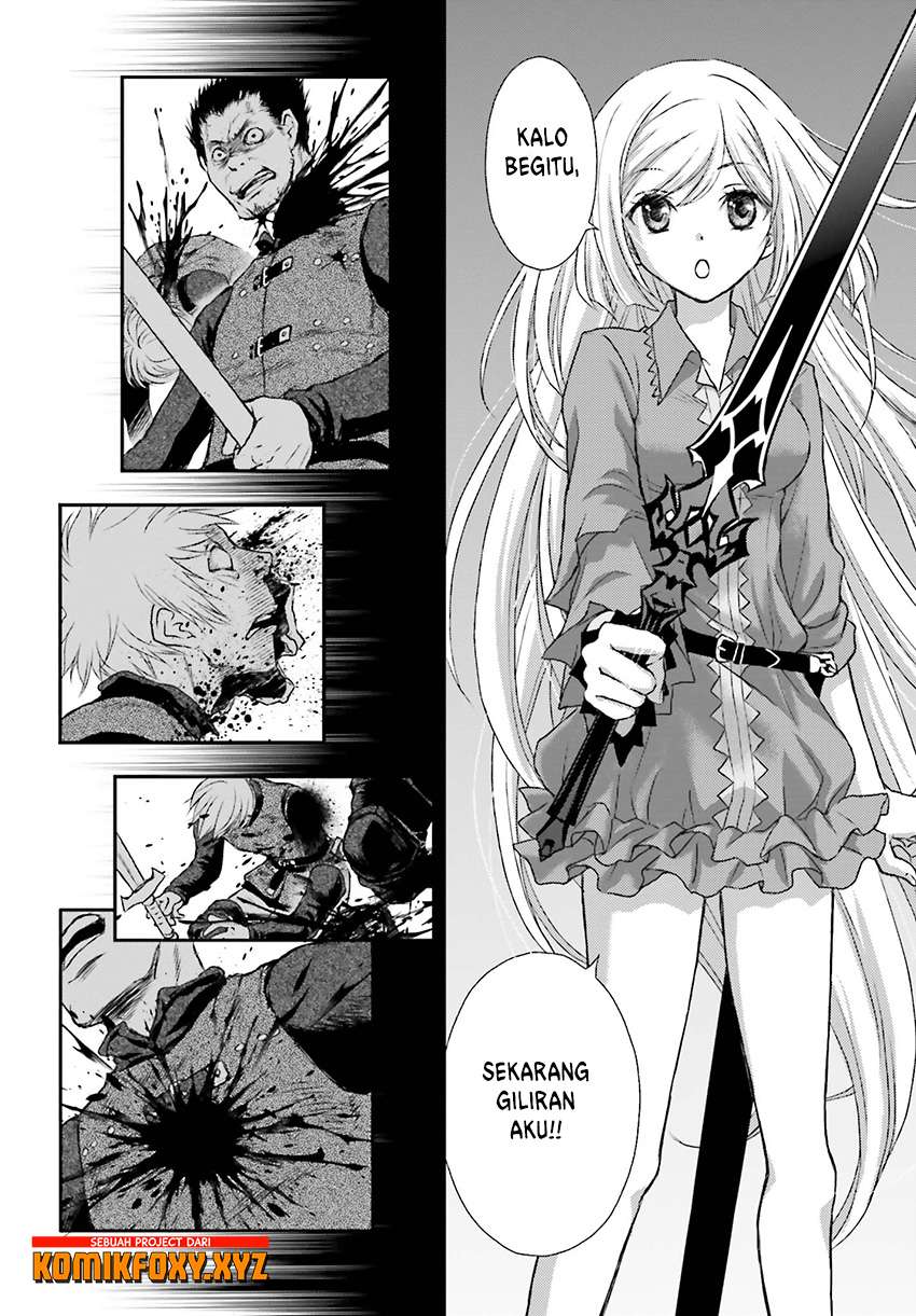 Shinigami ni Sodaterareta Shoujo wa Shikkoku no Tsurugi wo Mune ni Idaku Chapter 1 Gambar 15