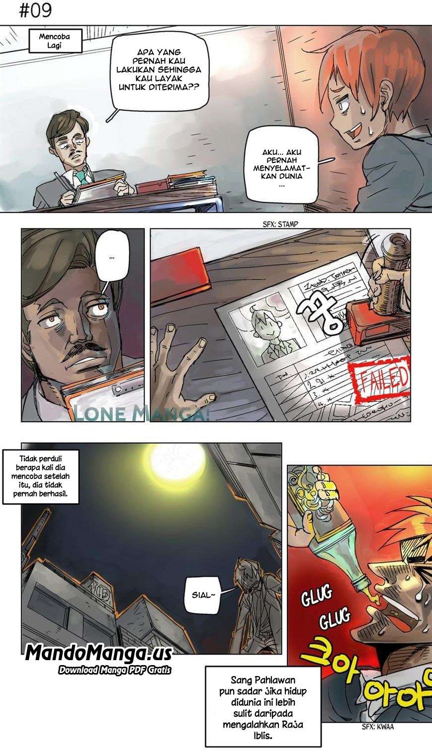 Baca Manhwa 4 Cut Hero Chapter 1 Gambar 2