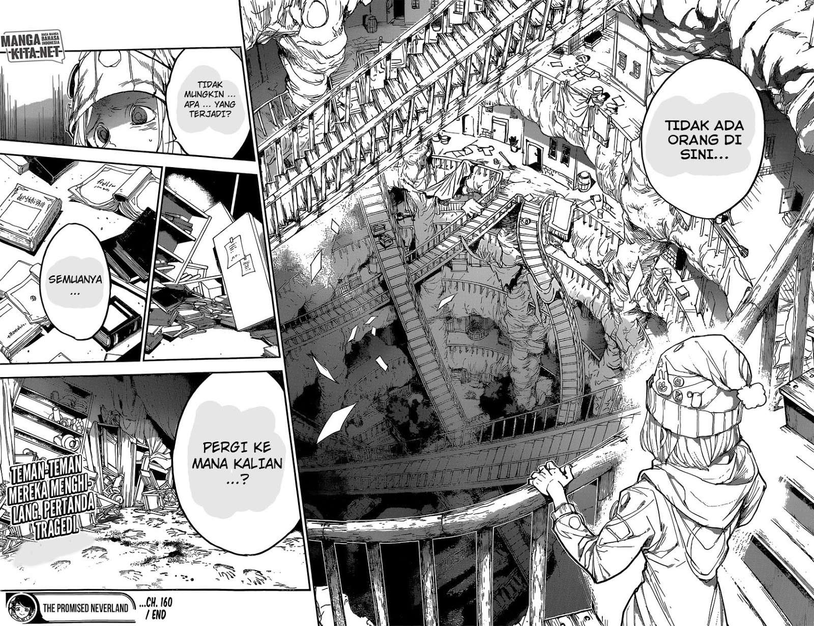 The Promised Neverland Chapter 160 Gambar 19