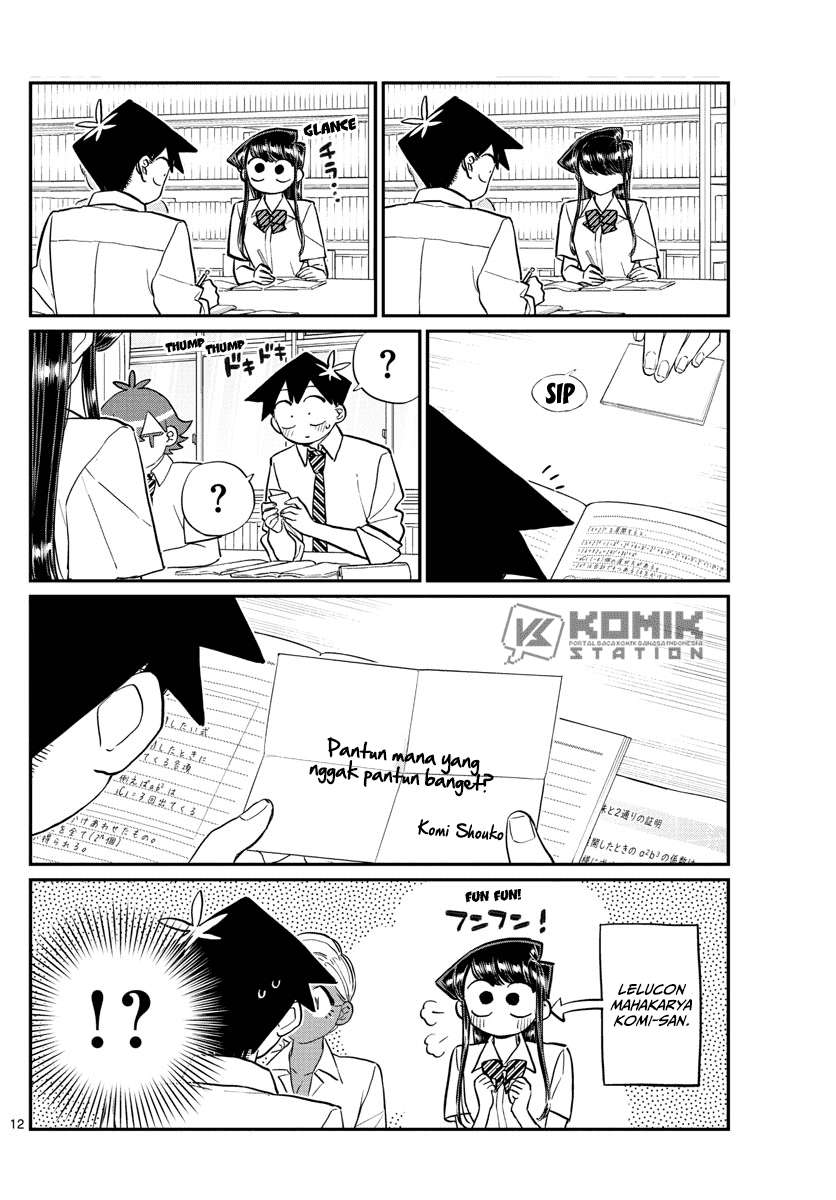 Komi-san wa Komyushou Desu Chapter 159 Gambar 14