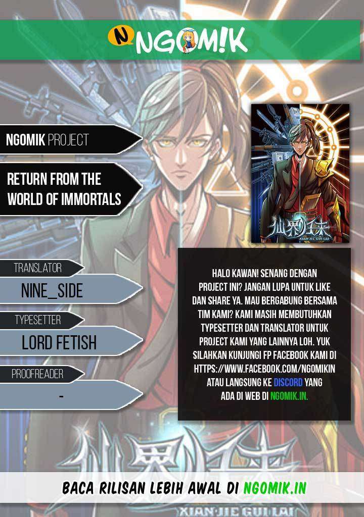 Baca Komik Return From the World of Immortals Chapter 28 Gambar 1