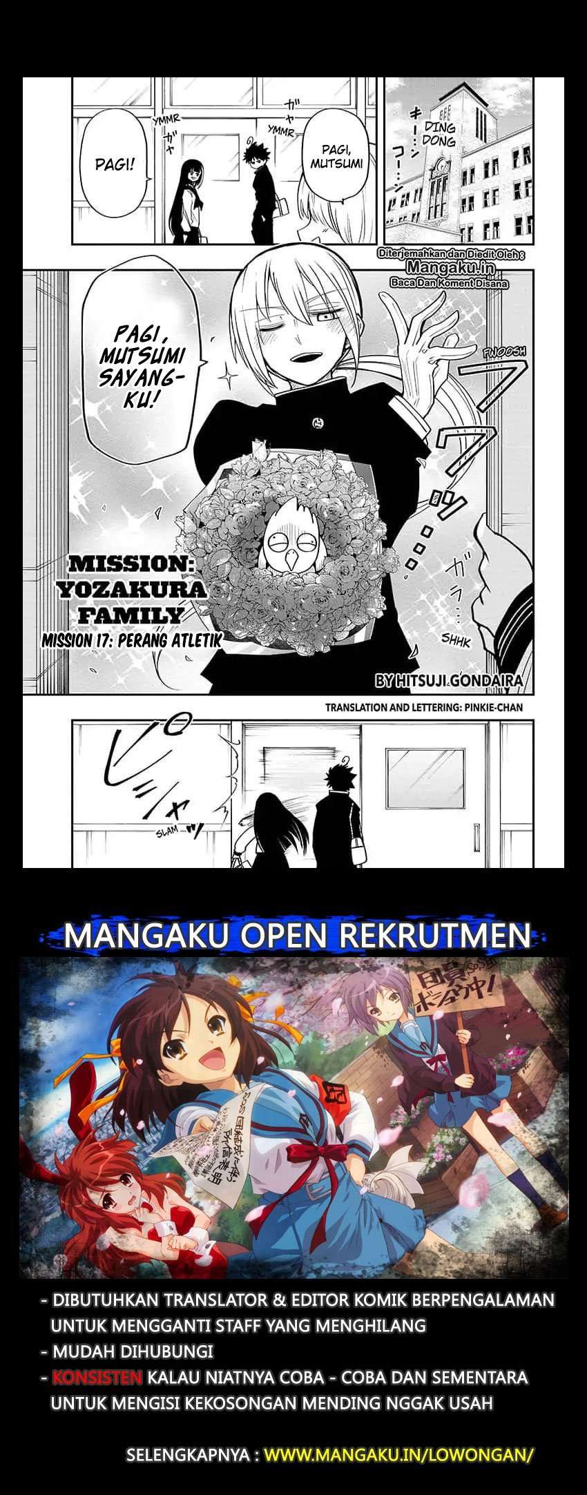 Baca Manga Mission: Yozakura Family Chapter 17 Gambar 2