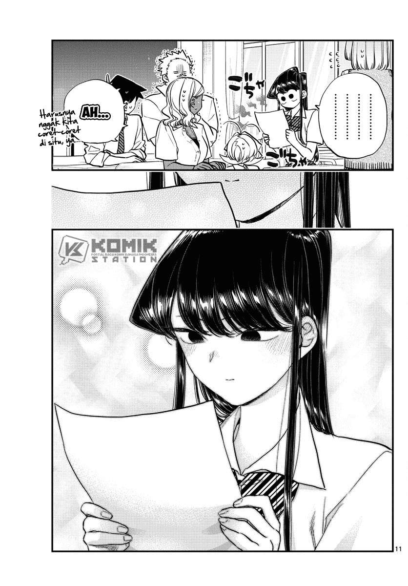 Komi-san wa Komyushou Desu Chapter 160 Gambar 13