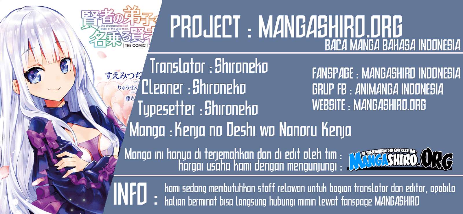 Baca Komik Kenja No Deshi Wo Nanoru Kenja Chapter 34 Gambar 1