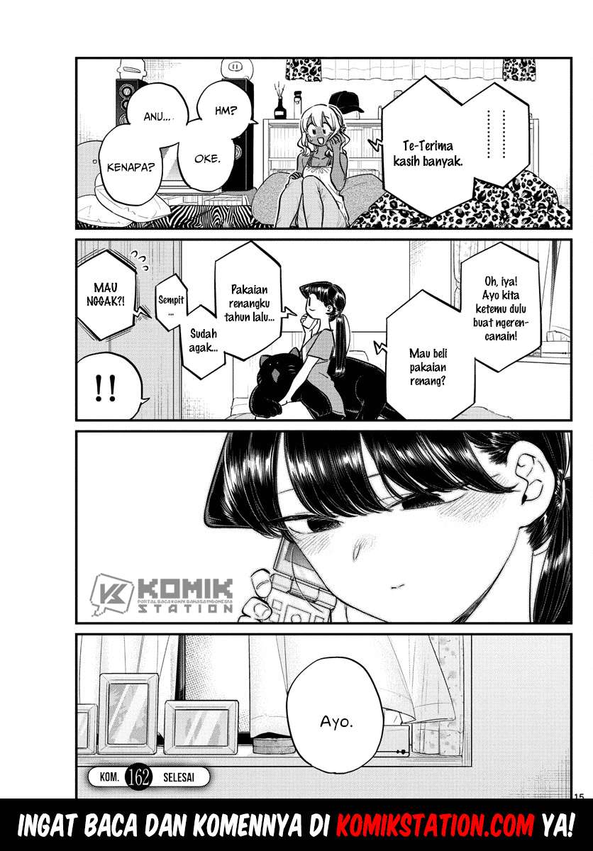 Komi-san wa Komyushou Desu Chapter 162 Gambar 17