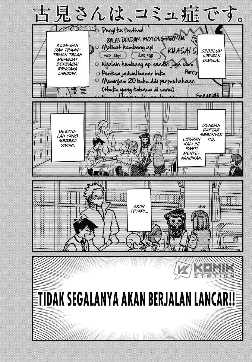 Baca Manga Komi-san wa Komyushou Desu Chapter 162 Gambar 2