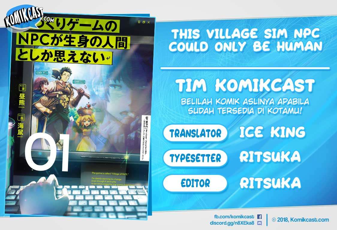Baca Komik This Village Sim NPC Could Only Be Human Chapter 2.2 Gambar 1
