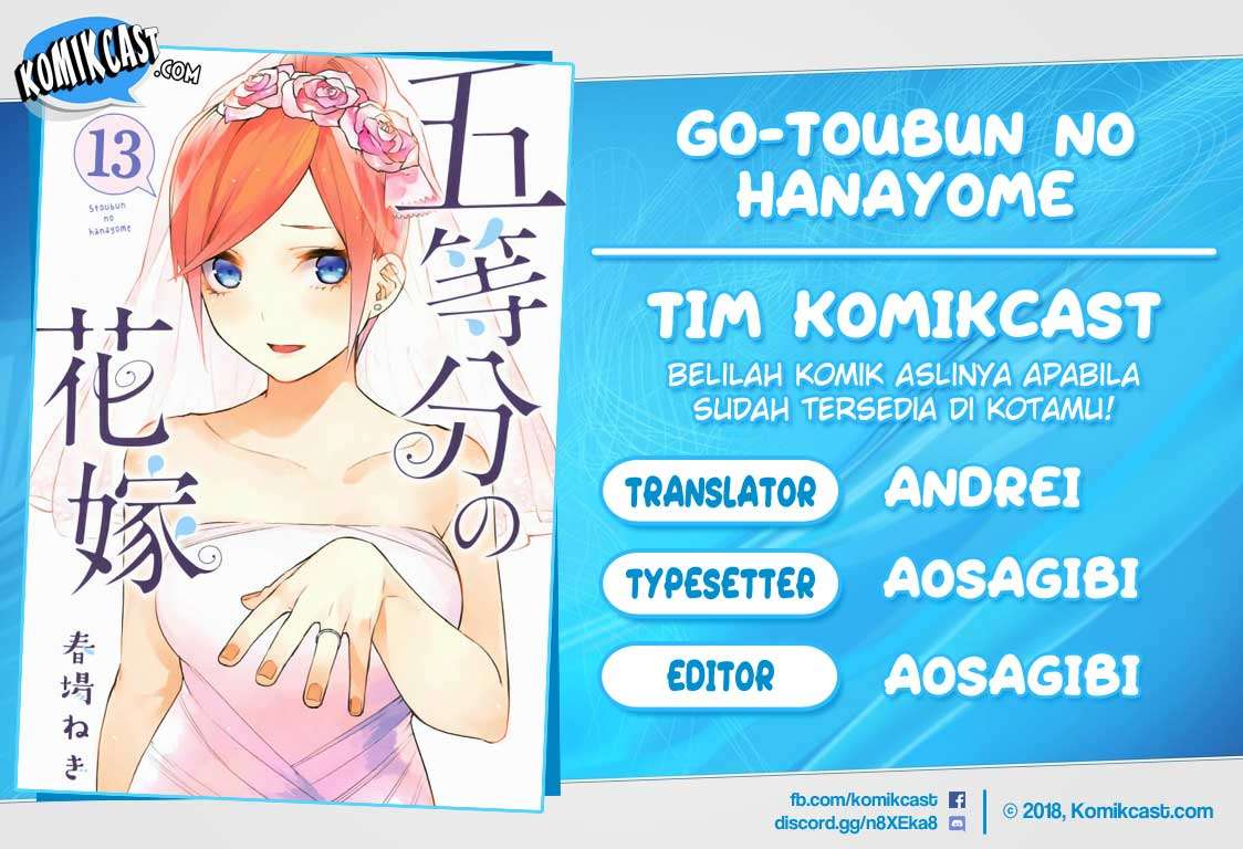 Baca Komik Go-toubun no Hanayome Chapter 116 Gambar 1