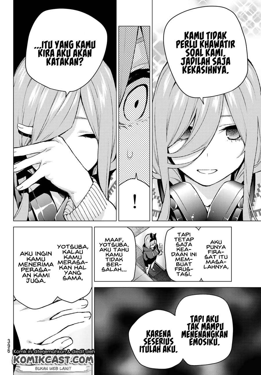 Go-toubun no Hanayome Chapter 116 Gambar 12