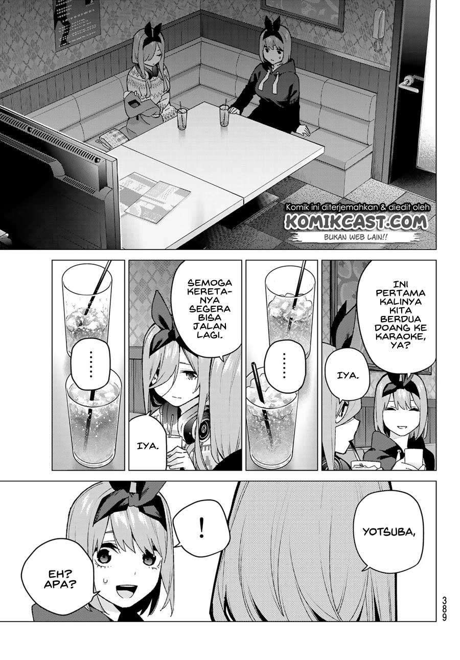 Go-toubun no Hanayome Chapter 116 Gambar 5