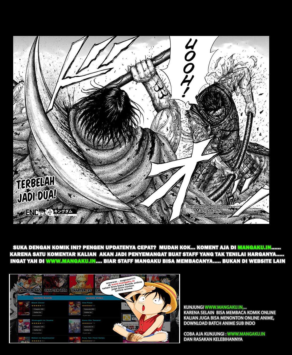 Kingdom Chapter 627 Gambar 20