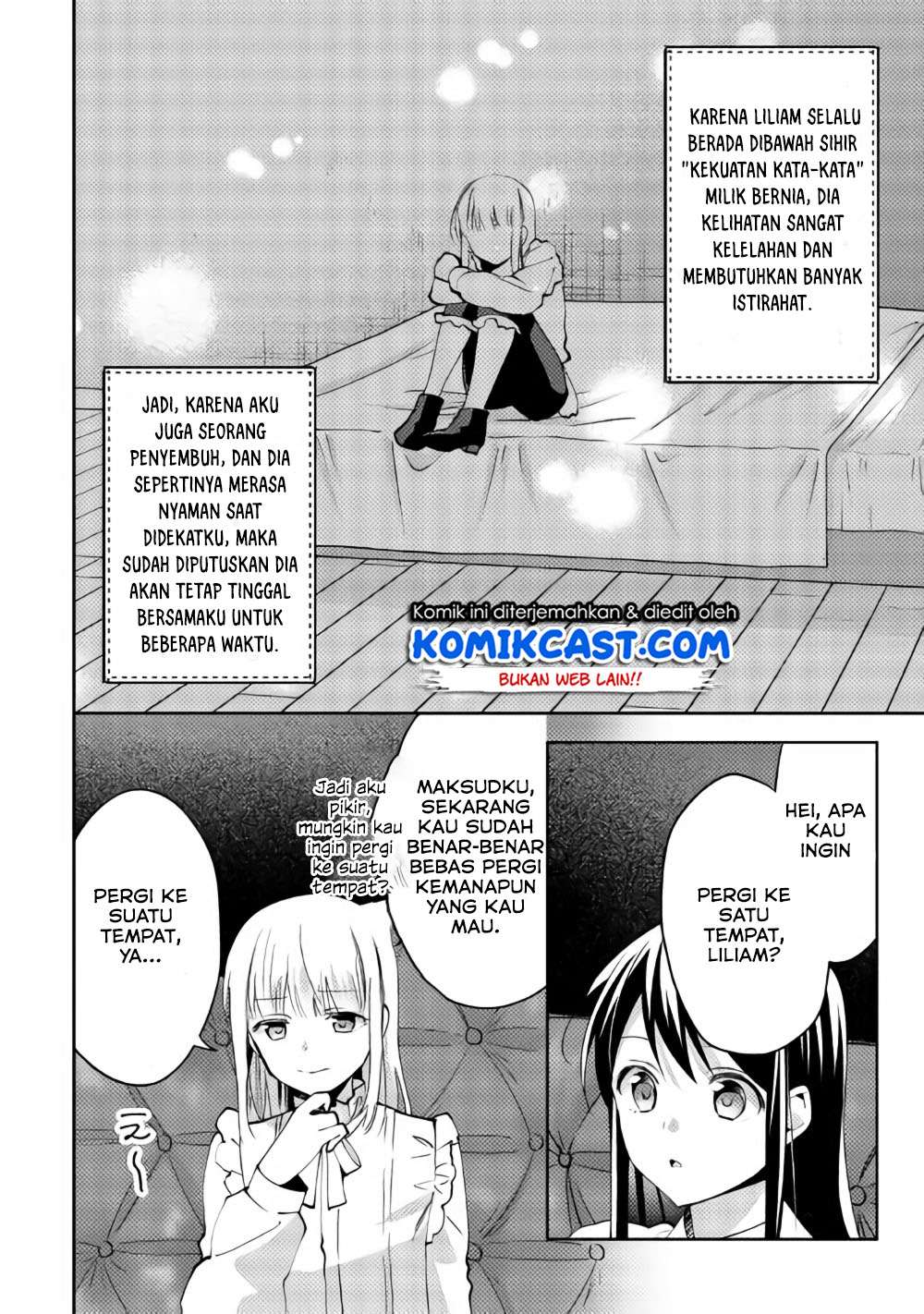 Isekai de “Kuro no Iyashi Te” tte Yobarete Imasu Chapter 40 Gambar 5