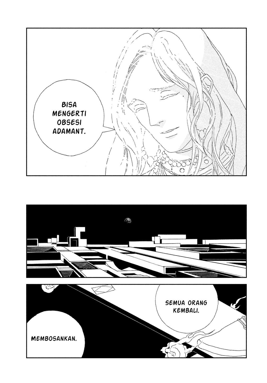 Houseki no Kuni Chapter 8 Gambar 23