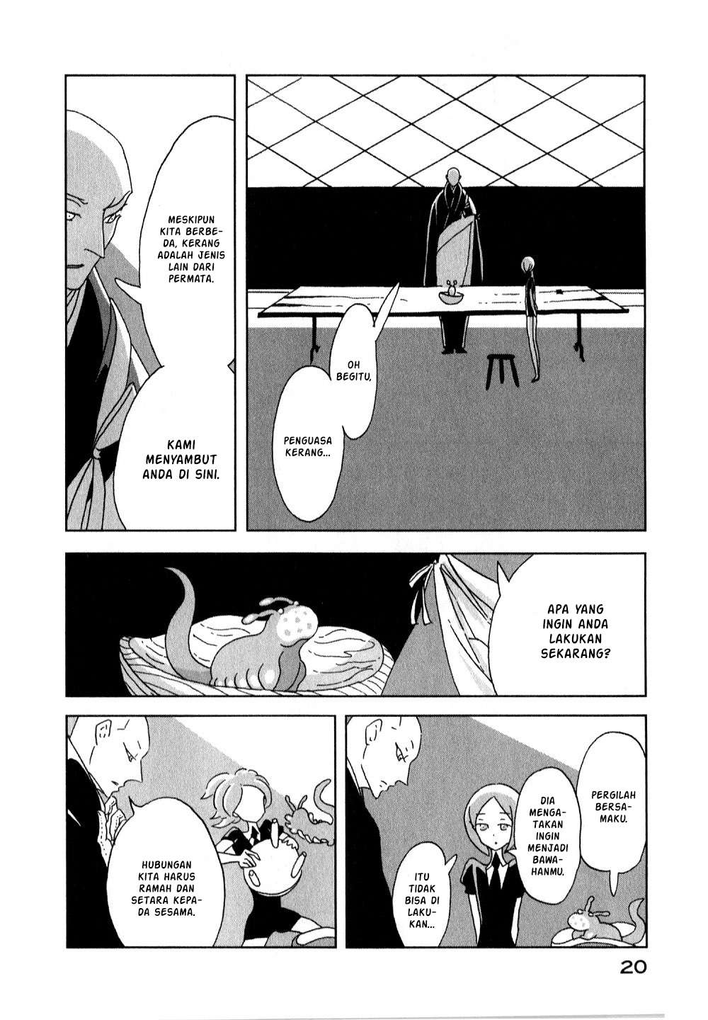 Houseki no Kuni Chapter 7 Gambar 21