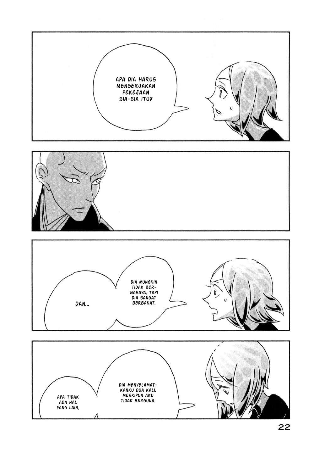 Houseki no Kuni Chapter 7 Gambar 23