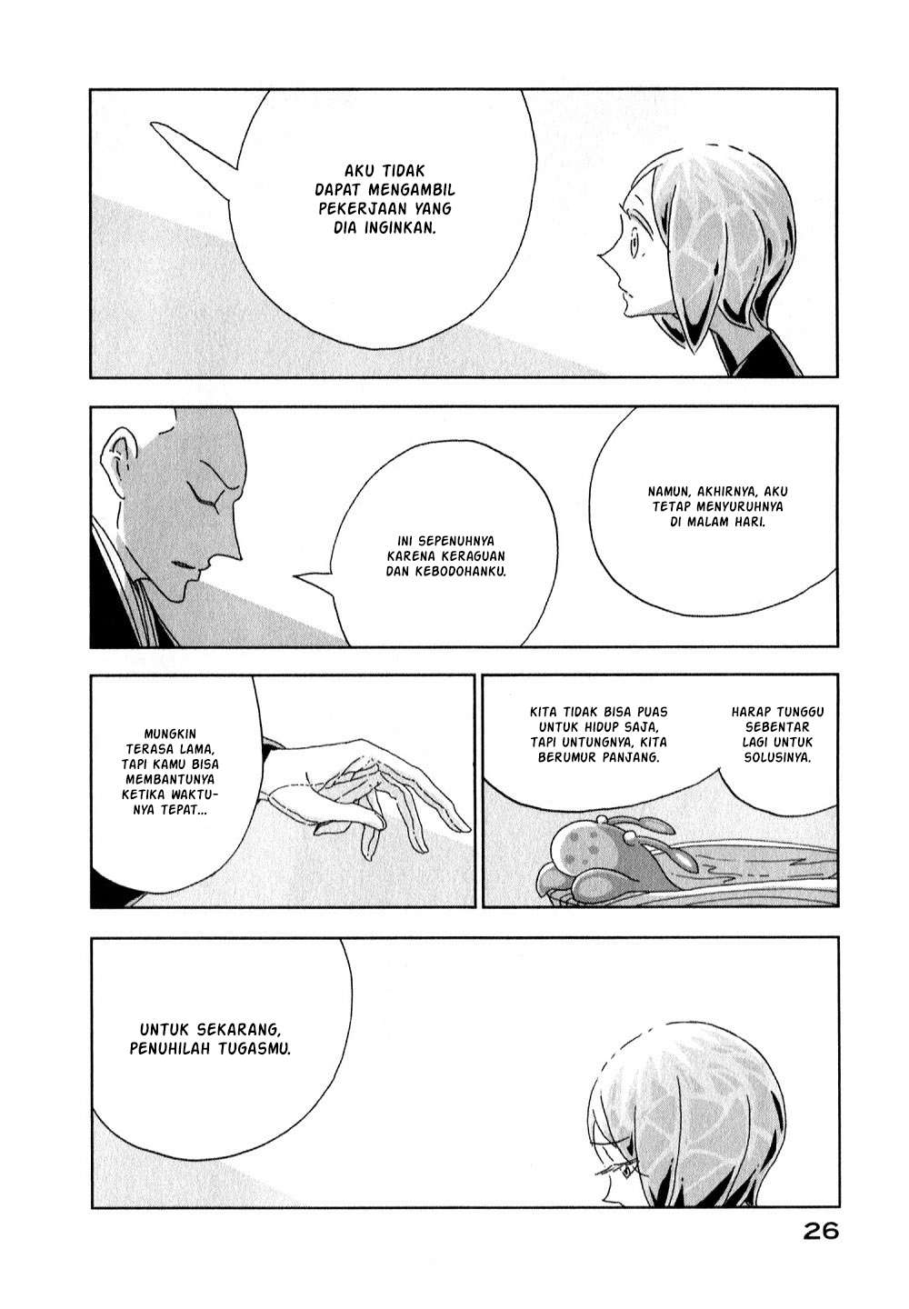 Houseki no Kuni Chapter 7 Gambar 27