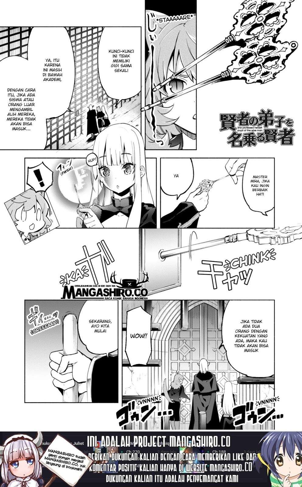 Baca Manga Kenja No Deshi Wo Nanoru Kenja Chapter 37 Gambar 2