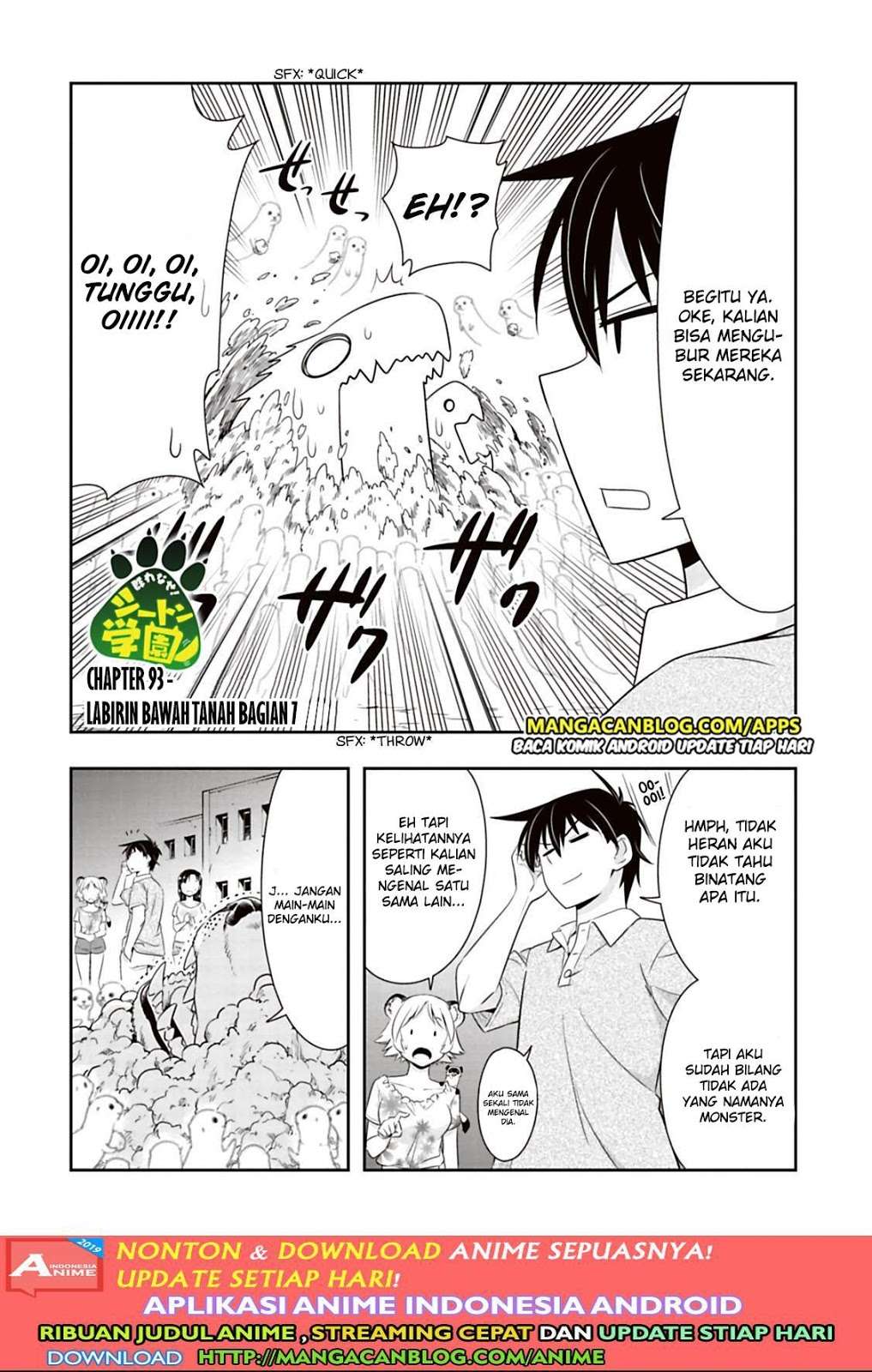 Baca Manga Murenase! Shiiton Gakuen Chapter 93 Gambar 2