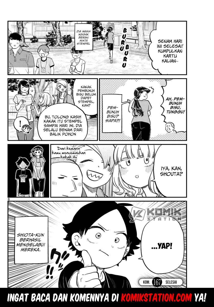 Komi-san wa Komyushou Desu Chapter 167 Gambar 10