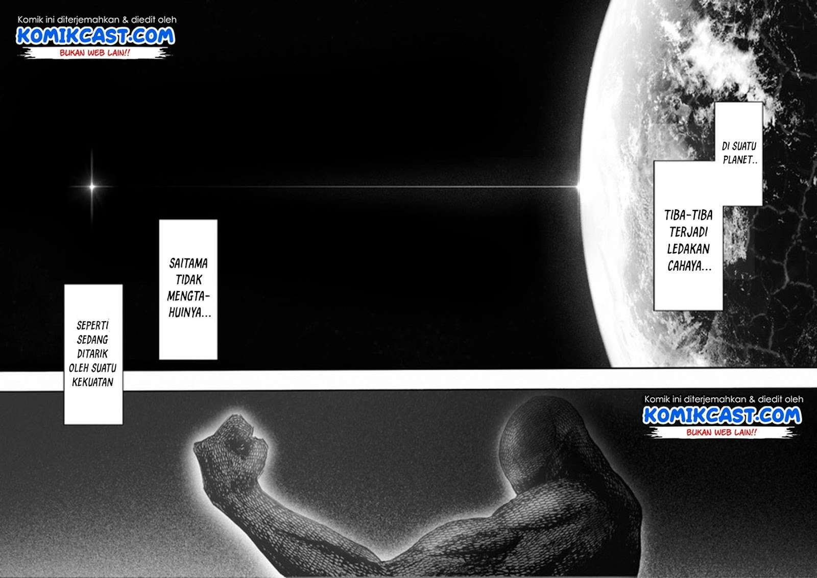 Onepunchman Saitama vs God Chapter 4.2 Gambar 16