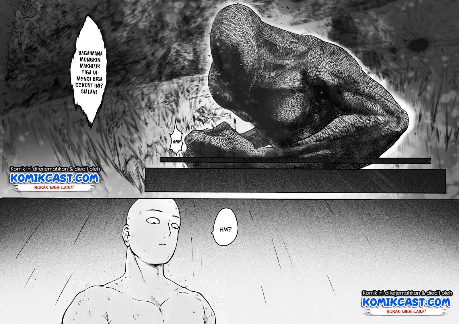 Onepunchman Saitama vs God Chapter 4.2 Gambar 9