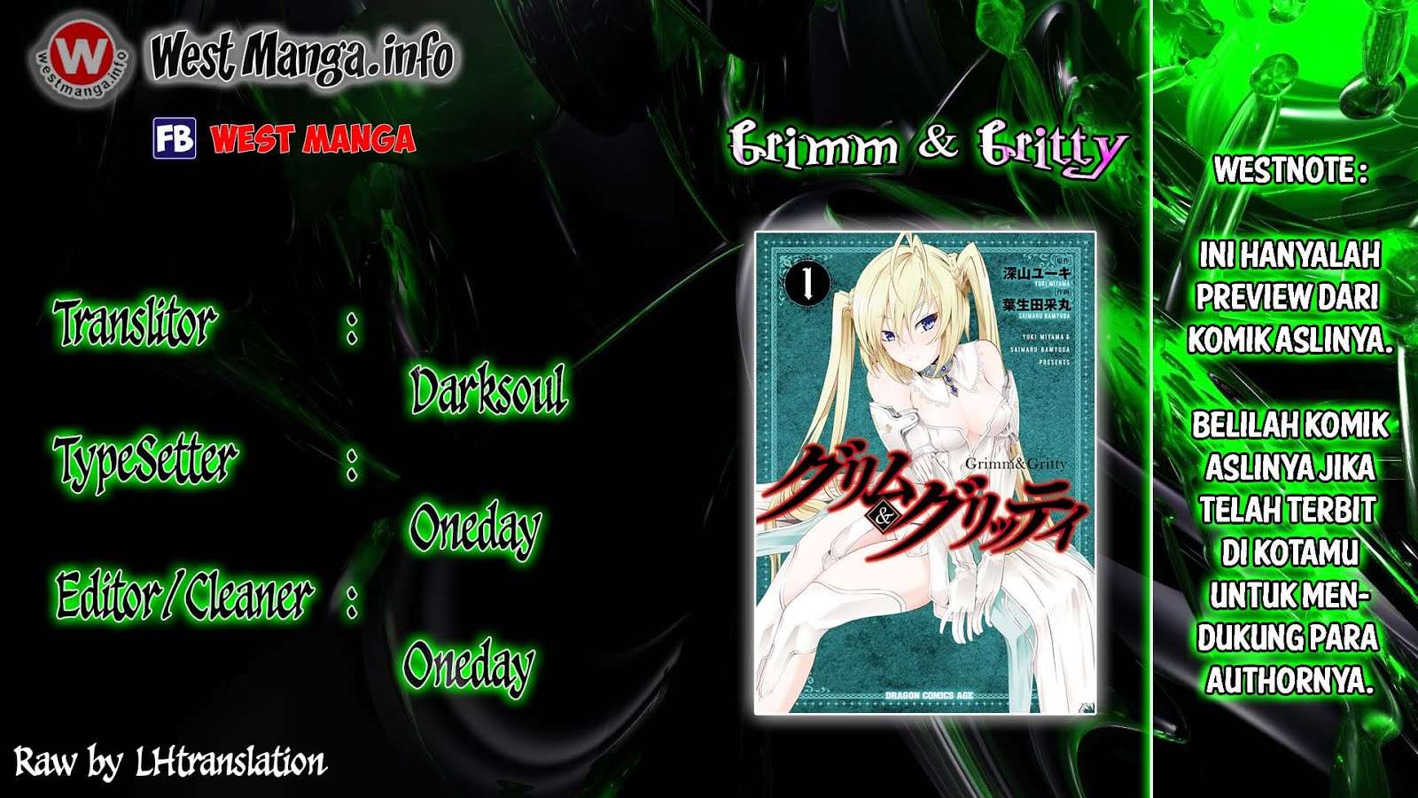 Baca Komik Grimm & Gritty Chapter 1 Gambar 1