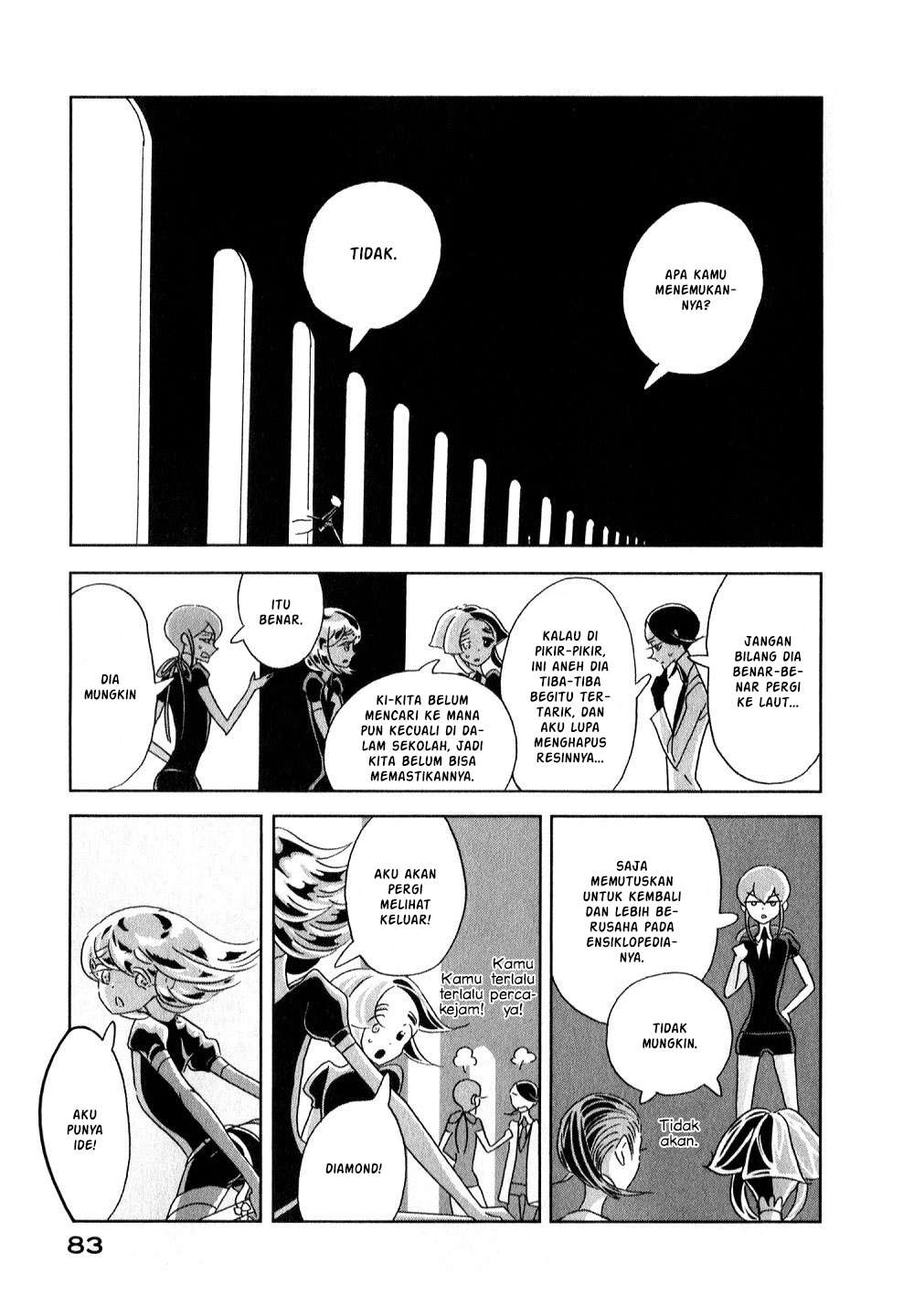 Houseki no Kuni Chapter 10 Gambar 3