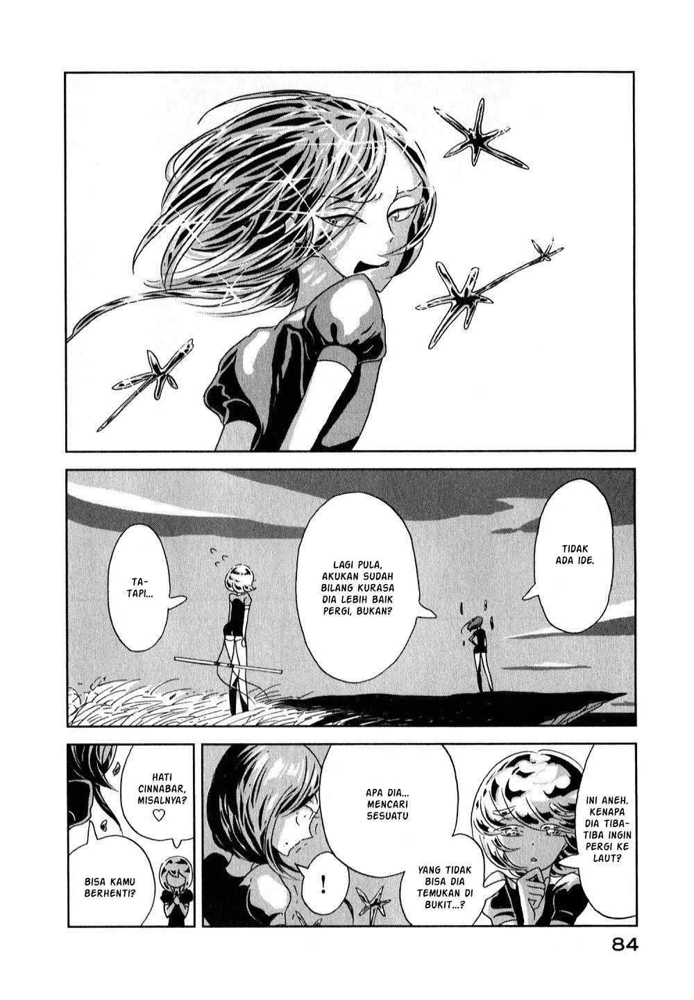 Houseki no Kuni Chapter 10 Gambar 4