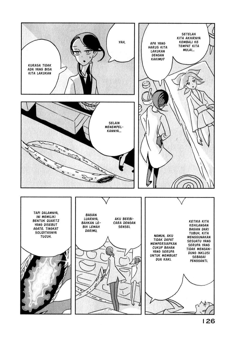 Houseki no Kuni Chapter 11 Gambar 18