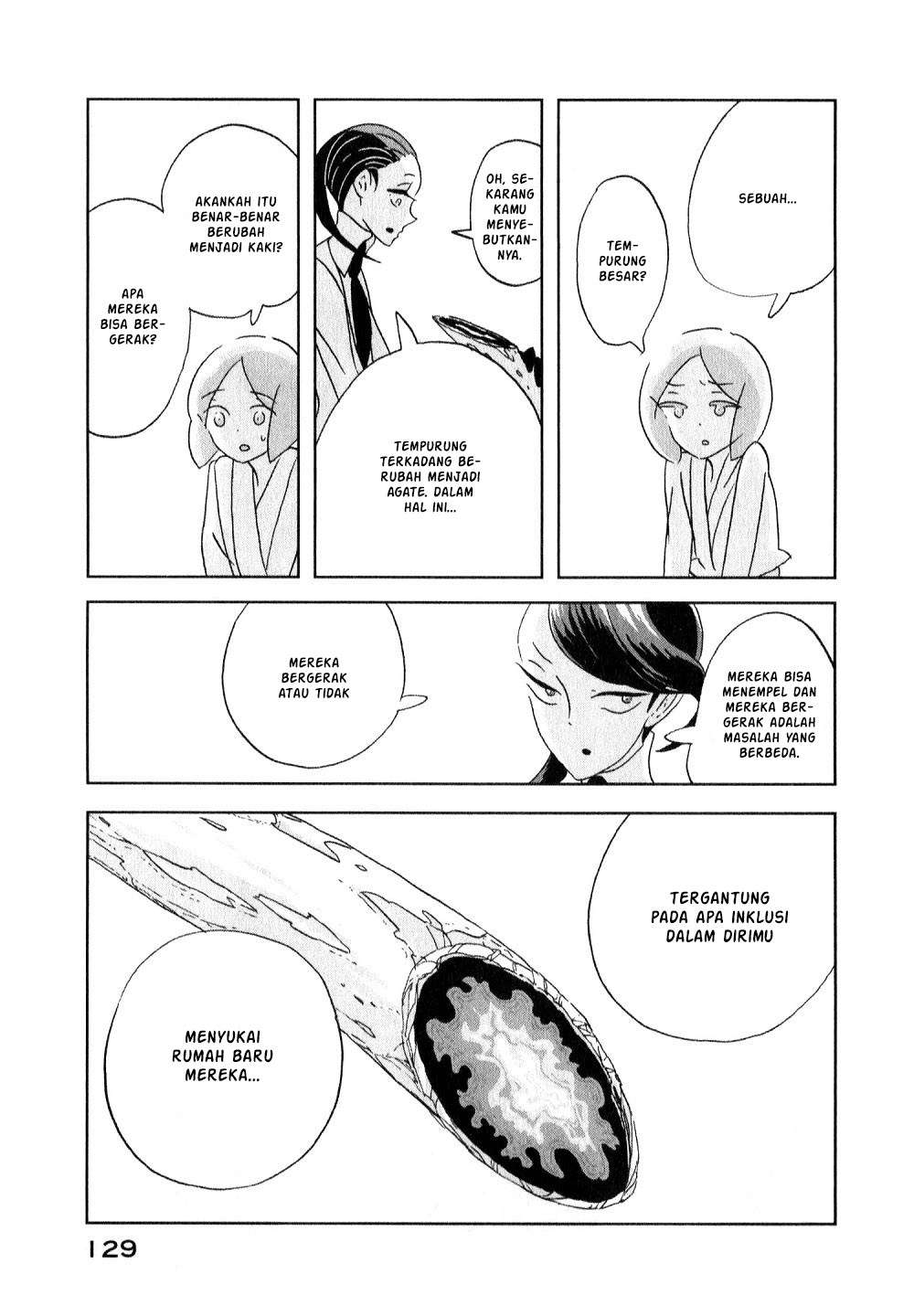 Houseki no Kuni Chapter 11 Gambar 21