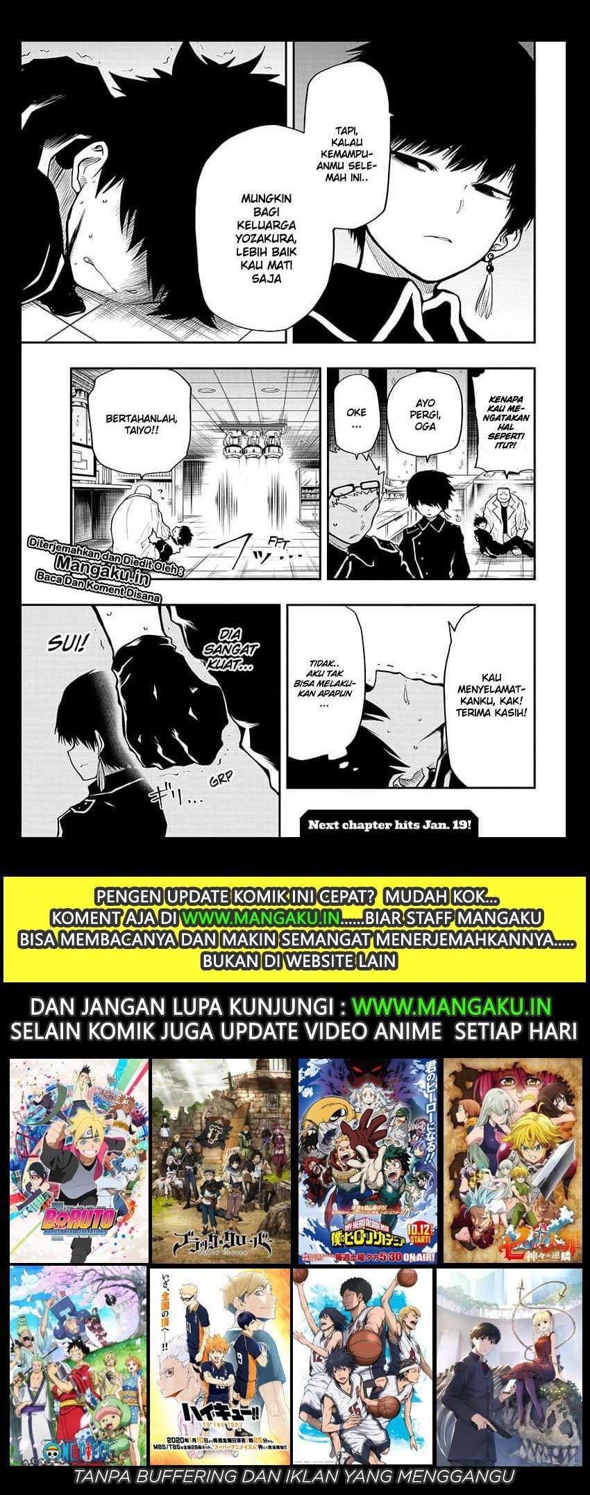 Mission: Yozakura Family Chapter 19 Gambar 20