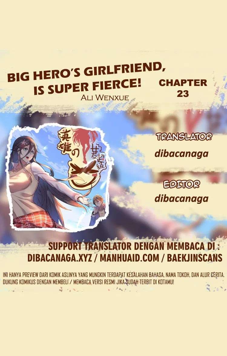 Baca Komik Big Hero’s Girlfriend is Super Fierce! Chapter 23 Gambar 1