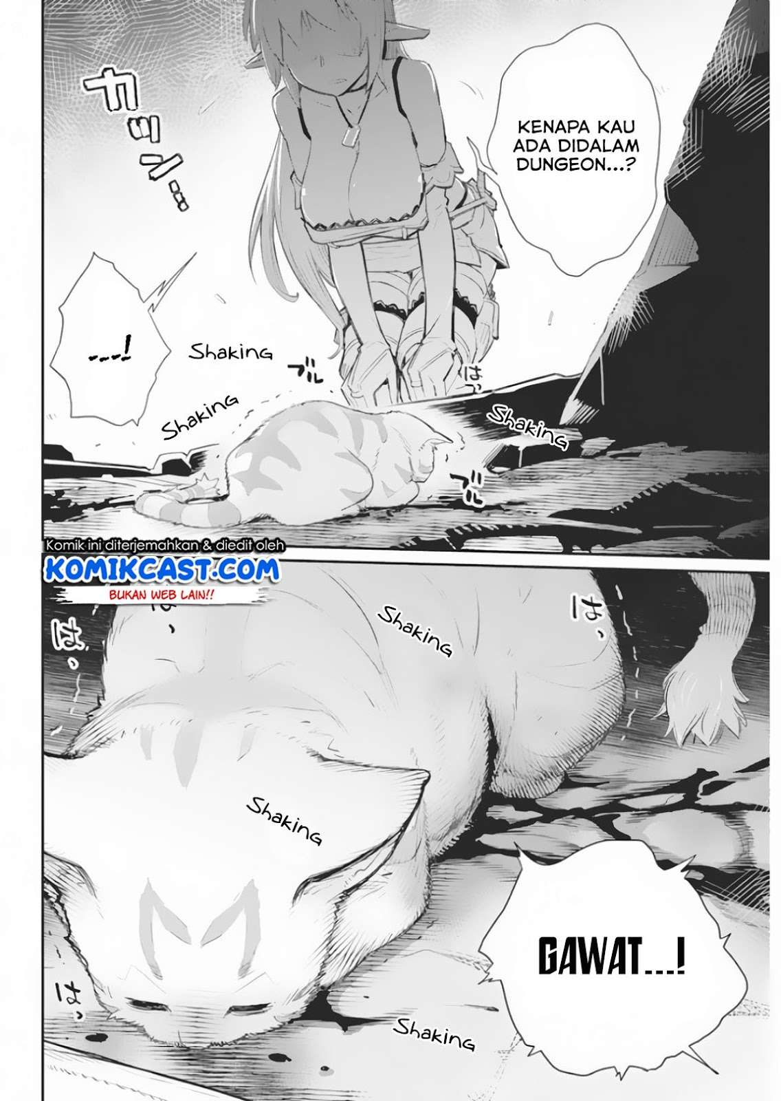 S-Rank Monster no Behemoth Dakedo, Neko to Machigawarete Erufu Musume no Kishi (Pet) Toshite Kurashitemasu Chapter 17 Gambar 18