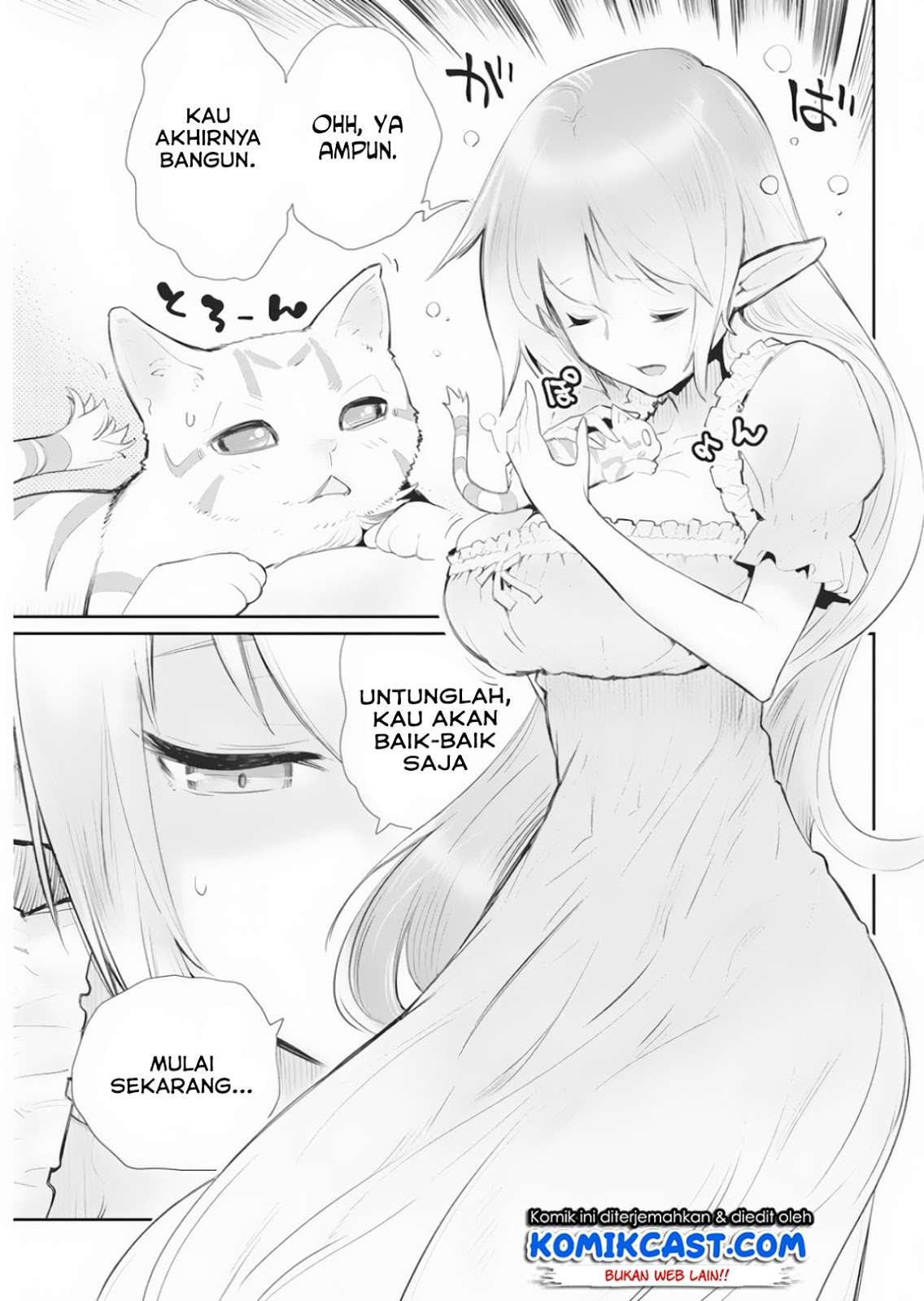 S-Rank Monster no Behemoth Dakedo, Neko to Machigawarete Erufu Musume no Kishi (Pet) Toshite Kurashitemasu Chapter 17 Gambar 21