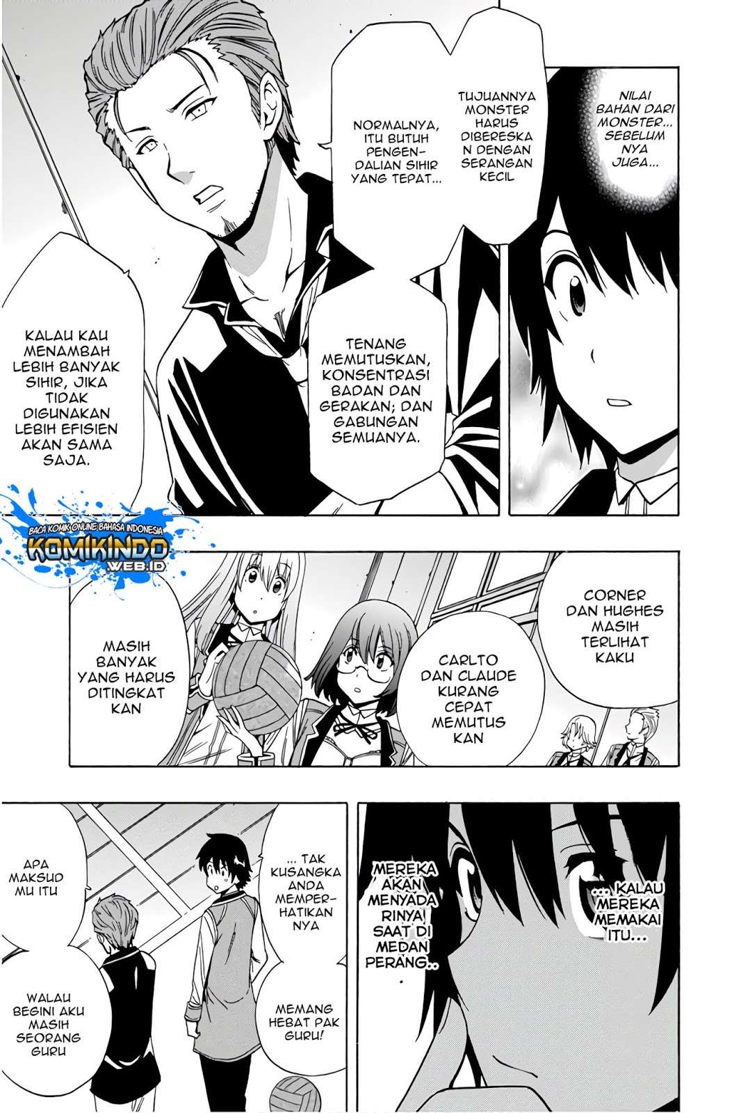 Kenja no Mago  Chapter 35 Gambar 13